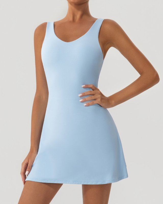 2-in-1 Tennis Set — Light Blue
