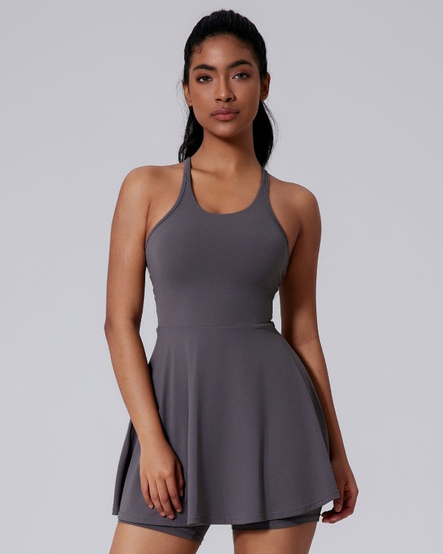 Brushed Tennis Set II — Dark Grey