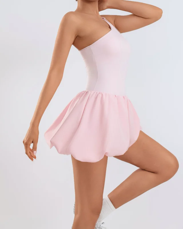 Quick-Dry Tennis Skirt — light pink