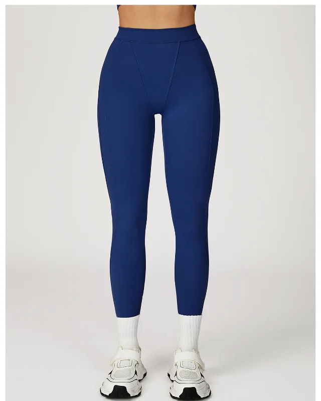 High-Rise Brushed Leggings IV — Midnight