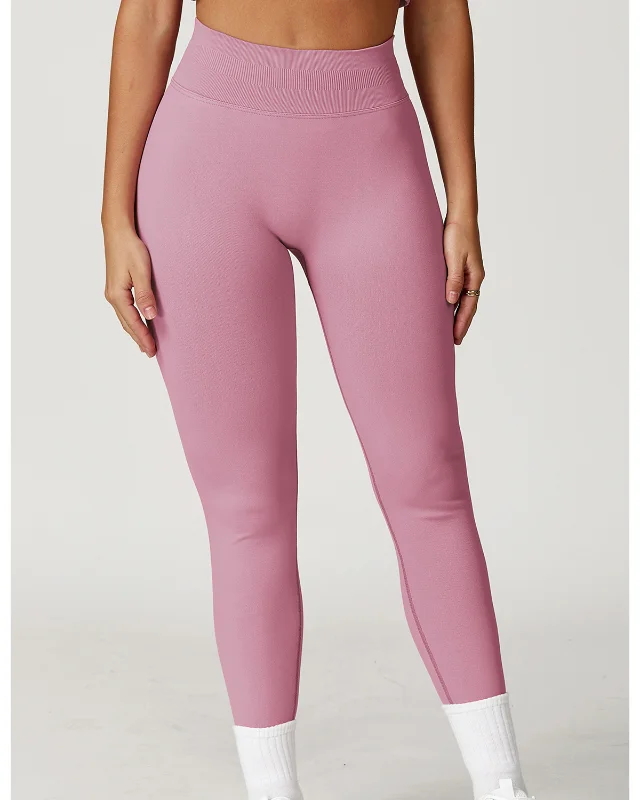 Seamless Leggings — Mauve